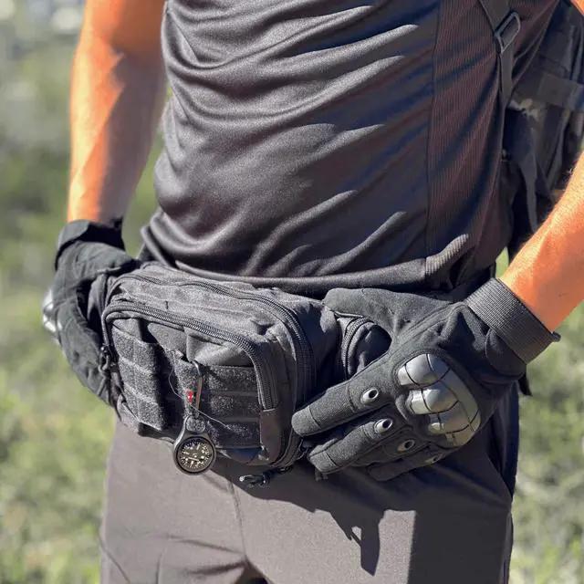 Alt view image 7 of 7 - JupiterGear Airsoft Gloves for Outdoor Sports, Paintball, and Motorcycling with Touchscreen Fingertip Capability X-Large Black