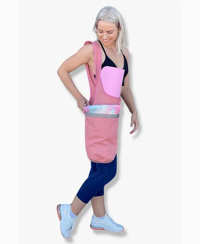 Alt view image 5 of 7 - JupiterGear Yoga Mat Carrying Tote Bag with Large Size Pockets