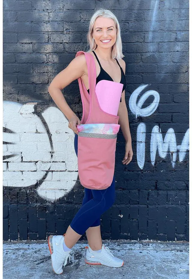 Alt view image 3 of 7 - JupiterGear Yoga Mat Carrying Tote Bag with Large Size Pockets