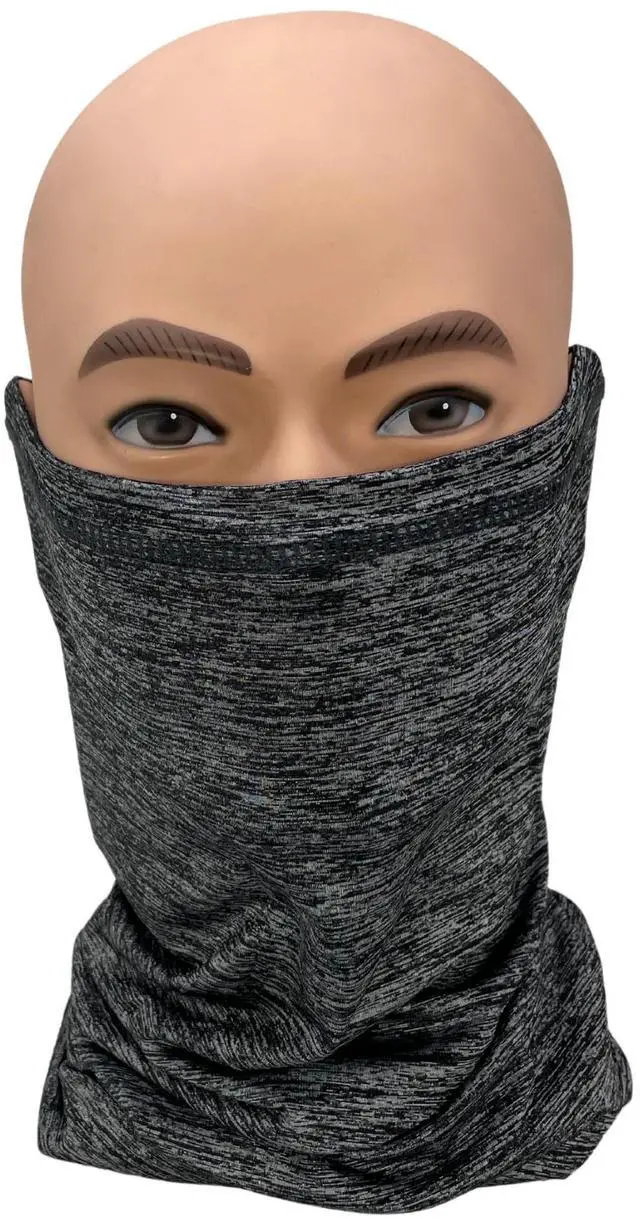 Main image of JupiterGear Premium Sports Neck Gaiter Face Mask for Fishing and Other Outdoor Activities Heather Gray