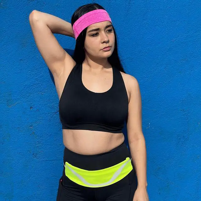 Alt view image 3 of 7 - JupiterGear Water-Resistant Sport Waist Pack Running Belt with Reflective Strip Yellow