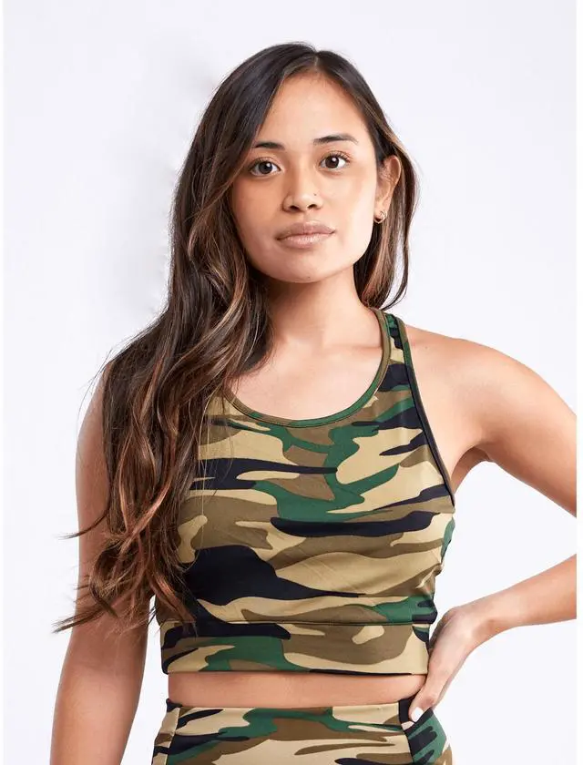 Main image of JupiterGear Racerback Lightweight Training Crop Tank Top S-M Beige