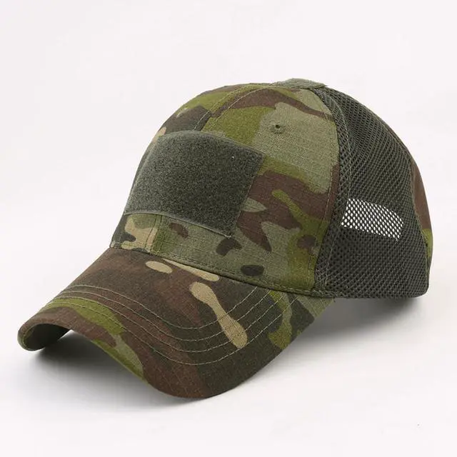 Main image of JupiterGear Breathable Unisex Trucker Patch Hat with Adjustable Strap BDU Camo