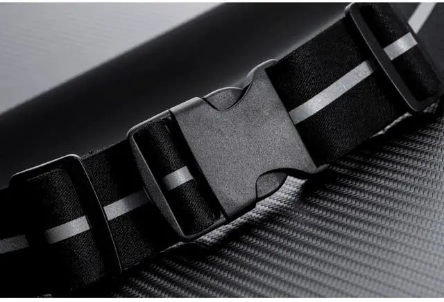 Alt view image 4 of 8 - jupitergear water-resistant sport waist pack running belt with reflective strip - black