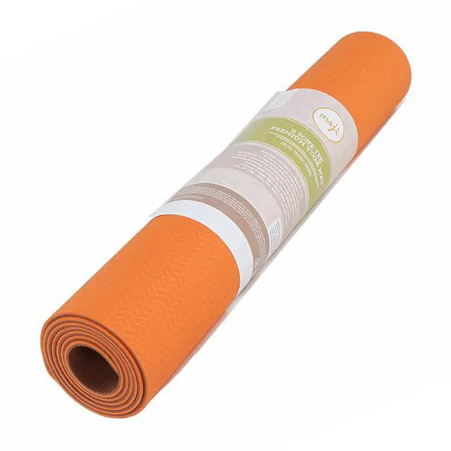 Alt view image 3 of 4 - Maji Sports 1760618 2 Tone TPE Yoga Mat, Multicolor