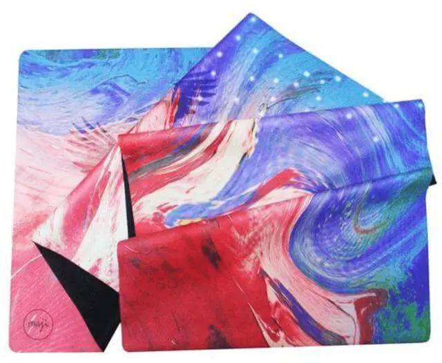 Alt view image 2 of 3 - Maji Sports Suede and Natural Rubber Travel Yoga Mat