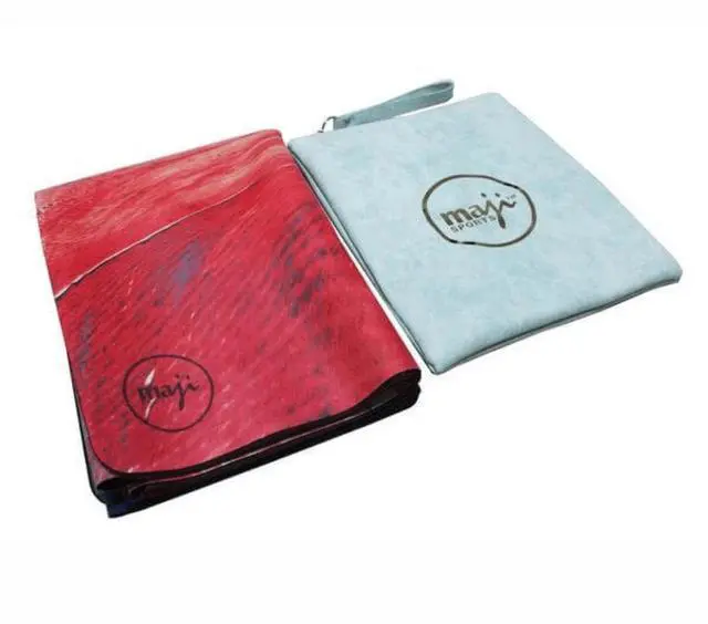 Alt view image 3 of 3 - Maji Sports Suede and Natural Rubber Travel Yoga Mat