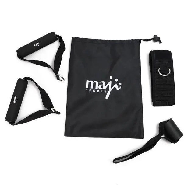 Alt view image 4 of 5 - Maji Sports Full-Body Resistance Training Workout Tube Kit
