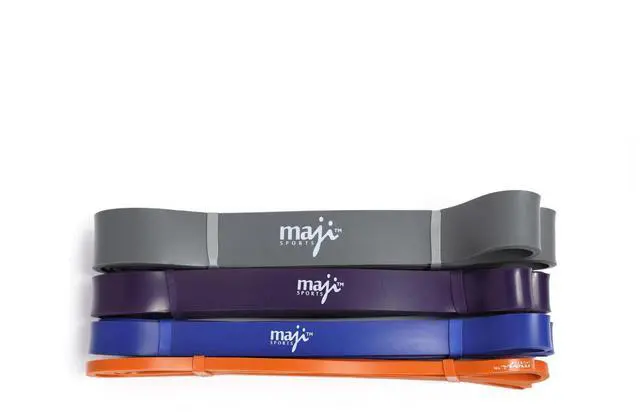 Alt view image 3 of 4 - Maji Sports Pack Of Four Full Body Workout Super Bands