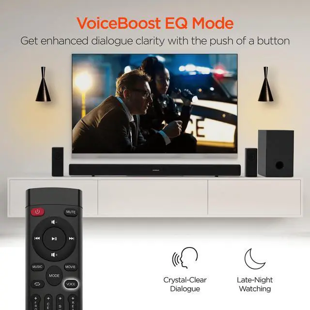 Alt view image 5 of 7 - HyperGear SB51a 5.1 Home Theater Surround Sound System