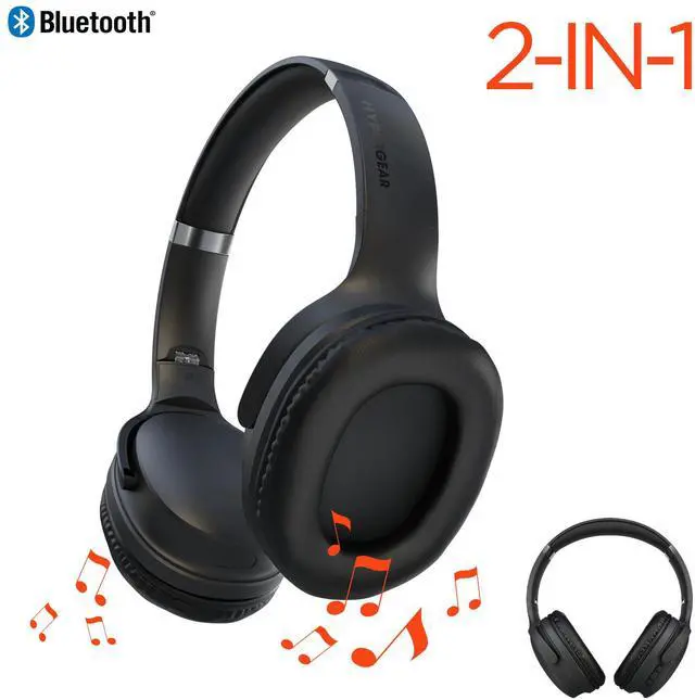 Main image of HyperGear Flip 2-in-1 Headphones Plus Speaker