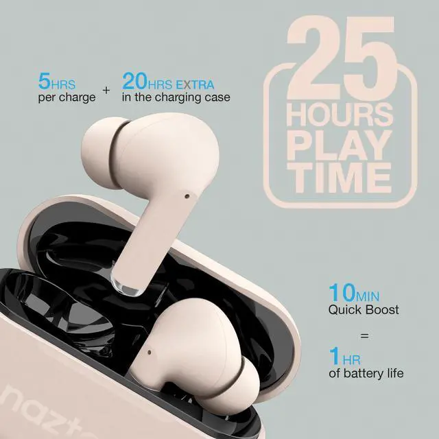 Alt view image 5 of 7 - Naztech Xpods PRO TWS with Wireless Charging Case