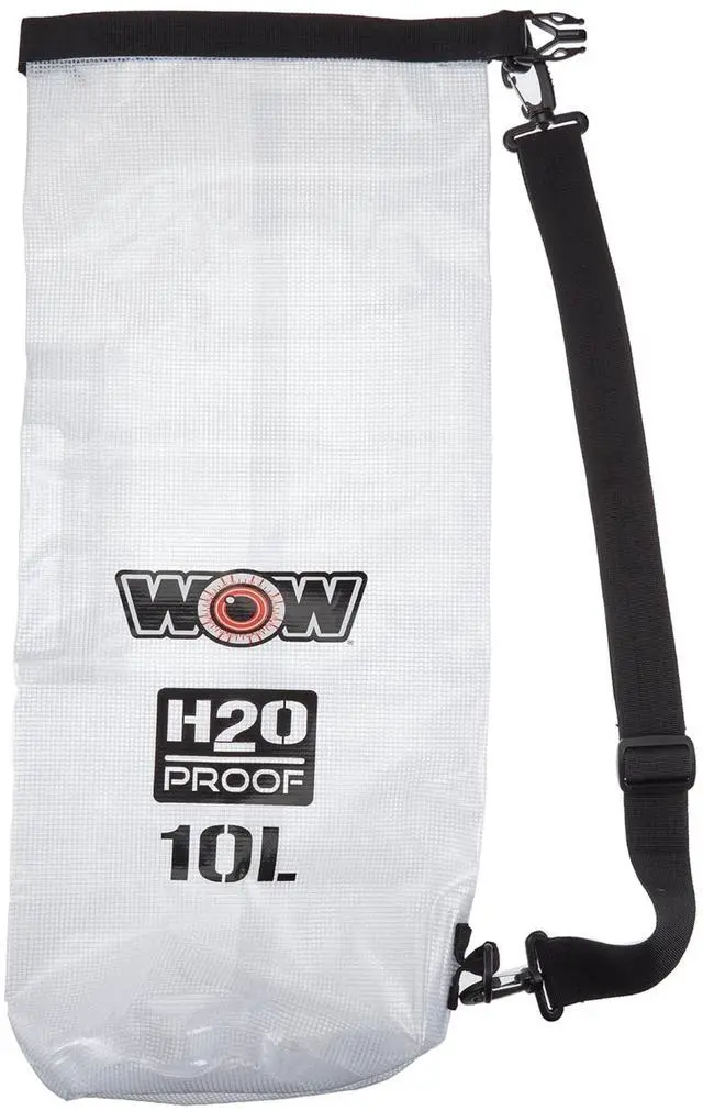 Alt view image 5 of 6 - WOW Watersports H2O Proof 10L Drybag Clear