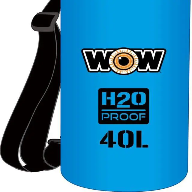 Alt view image 2 of 3 - WOW Watersports H2O Proof 40L Drybag Blue