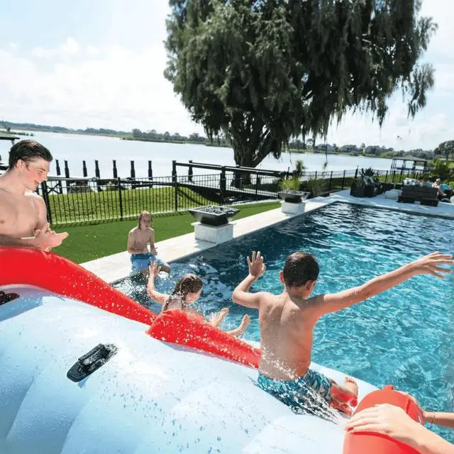 Alt view image 5 of 6 - WOW Watersports Big Kahuna 2-Lane Pool or Ground Slide