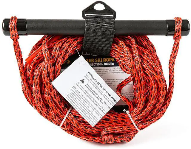 Alt view image 2 of 7 - WOW Watersports 75ft 2-Section UV Treated Water Ski Rope