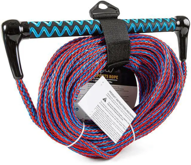 Alt view image 4 of 7 - WOW Watersports 75ft Watersports Tow Rope with EVA Handle