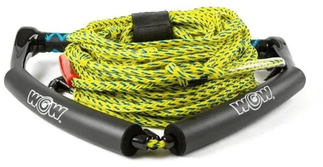Alt view image 3 of 5 - WOW Watersports 70ft Wakeboard Rope with Trick Handle