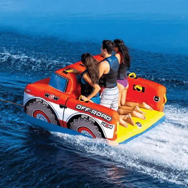 Alt view image 2 of 6 - WOW Watersports Off-Road Truck 3-Person Towable