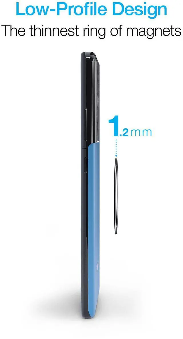 Alt view image 6 of 7 - Naztech MagUP MagSafe Magnetic Ring 2-Pack