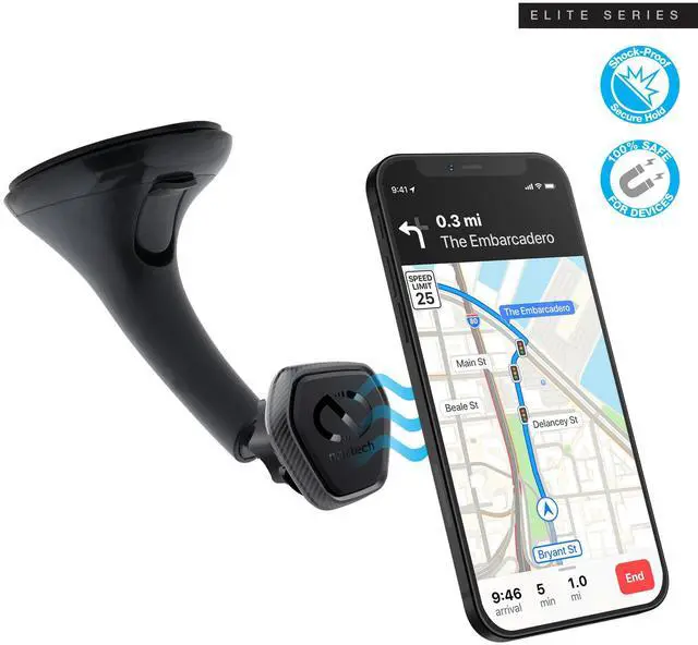 Main image of Naztech MagBuddy Elite Windshield Mount