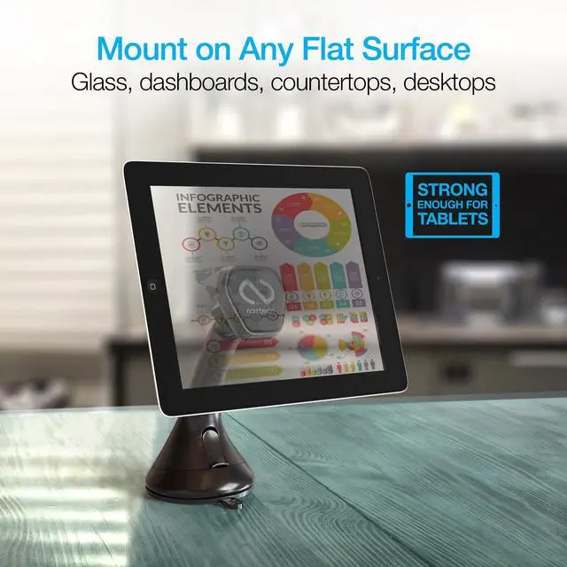 Alt view image 6 of 7 - Naztech MagBuddy Elite Windshield Mount