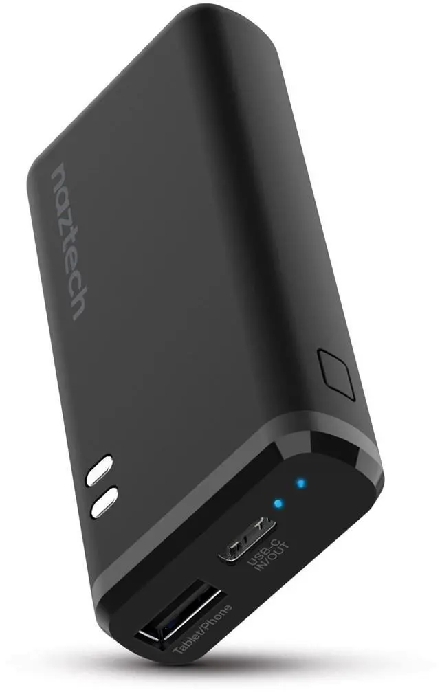 Main image of Naztech 4000mAh USB-C + USB Power Bank