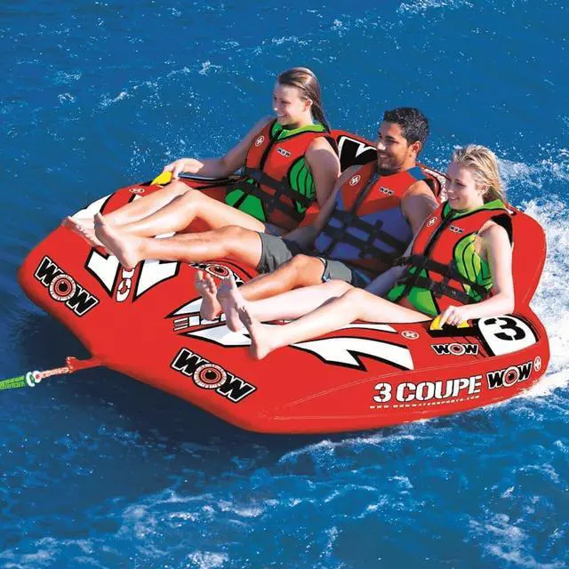 Alt view image 6 of 6 - WOW 21-1080 Coupe Cockpit 3-Rider Towable