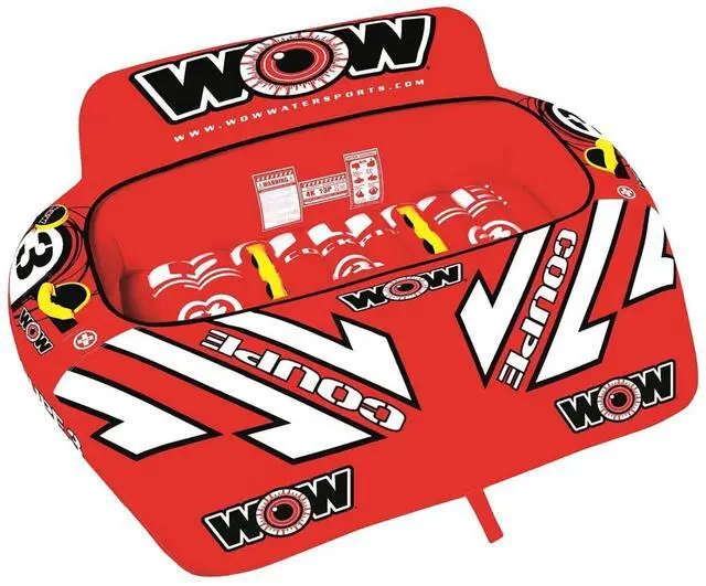 Alt view image 3 of 6 - WOW 21-1080 Coupe Cockpit 3-Rider Towable