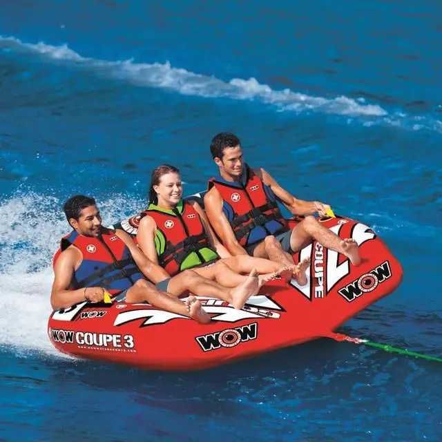 Alt view image 5 of 6 - WOW 21-1080 Coupe Cockpit 3-Rider Towable