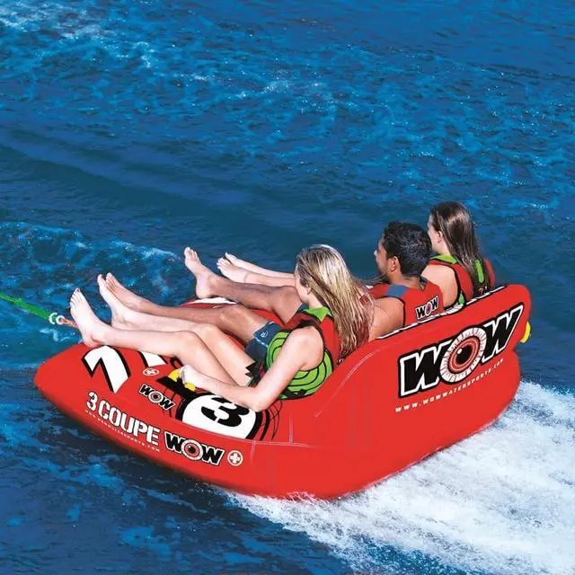 Alt view image 4 of 6 - WOW 21-1080 Coupe Cockpit 3-Rider Towable