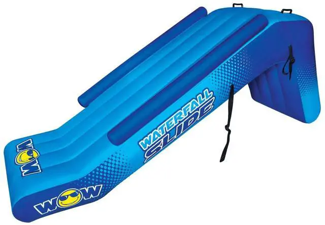 Alt view image 4 of 9 - WOW Watersports 21-2070 Pontoon Waterfall Slide
