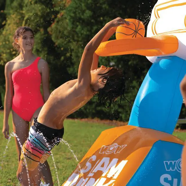 Alt view image 4 of 7 - WOW Watersports Slam Dunk Hoop and Basketballs
