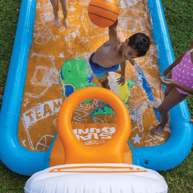 Alt view image 6 of 7 - WOW Watersports Slam Dunk Hoop and Basketballs
