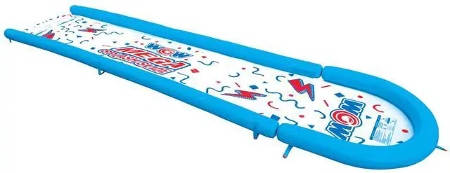 Alt view image 7 of 7 - WOW Watersports 25 Ft Mega Backyard Slide with Splash Pool