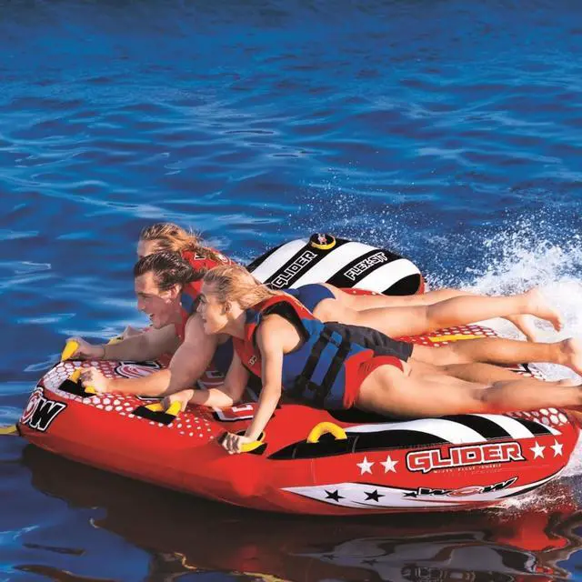 Main image of WOW Watersports Glider 3 Person 3P Towable with Flex Seating