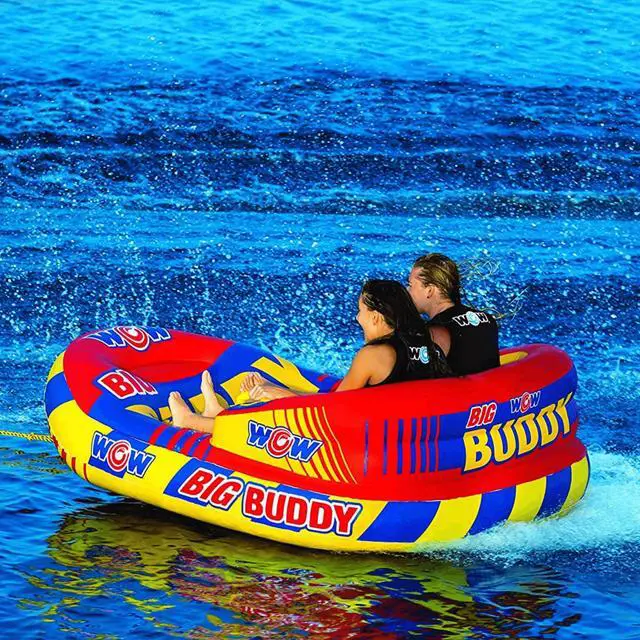Alt view image 4 of 7 - WOW Watersports Big Buddy 2 Person 2P Towable