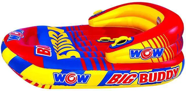 Alt view image 3 of 7 - WOW Watersports Big Buddy 2 Person 2P Towable