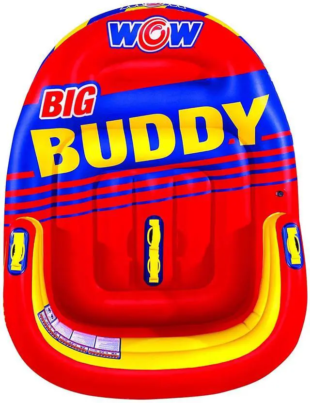 Alt view image 5 of 7 - WOW Watersports Big Buddy 2 Person 2P Towable