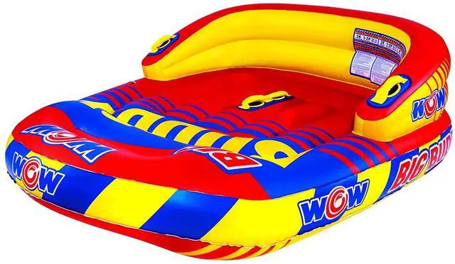 Alt view image 7 of 7 - WOW Watersports Big Buddy 2 Person 2P Towable
