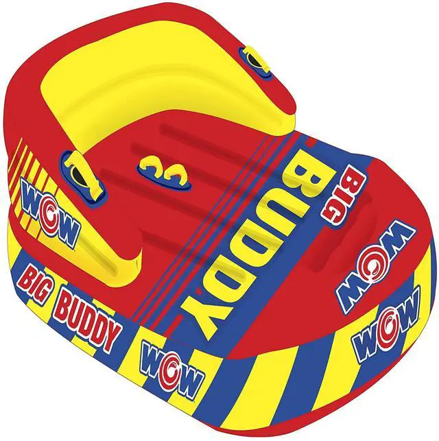 Alt view image 6 of 7 - WOW Watersports Big Buddy 2 Person 2P Towable