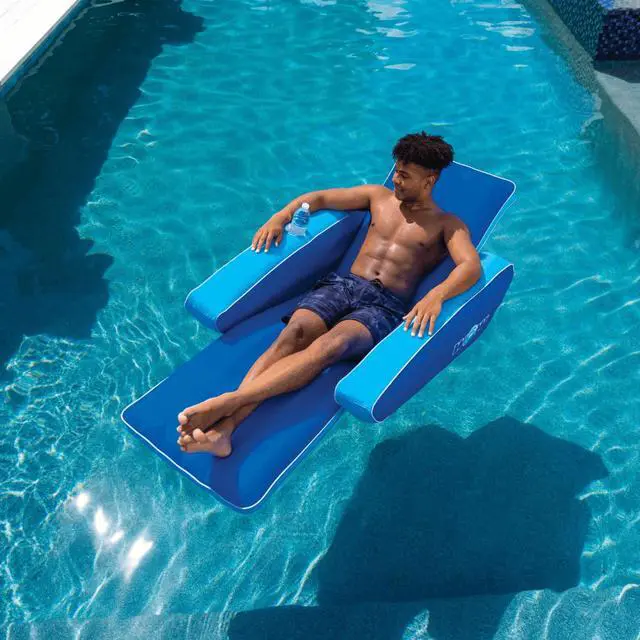 Alt view image 6 of 7 - WOW Watersports Modern Lounger Pool Float with Cupholder