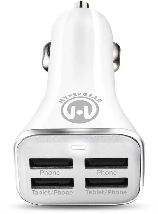 Main image of HyperGear Quad USB 6.8A Car Charger