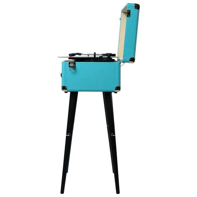 Alt view image 3 of 7 - Victor Andover 5-in-1 Music Center Turquoise - Refurbished