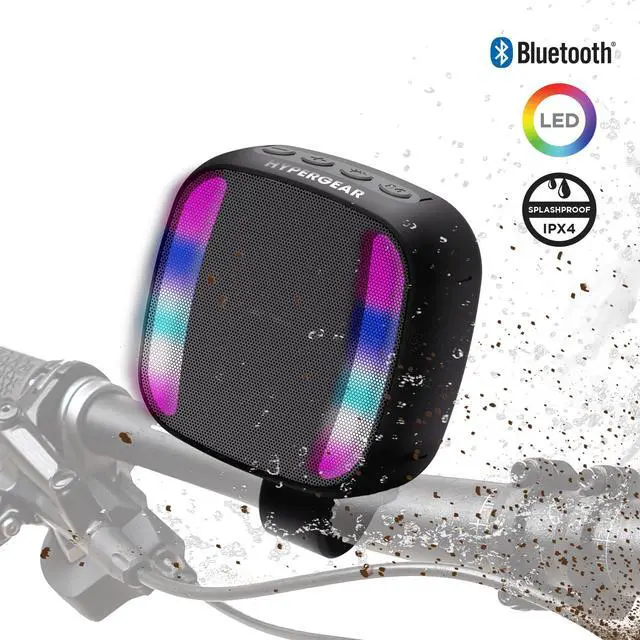 Main image of HyperGear Spin Cycle LED Wireless Bike Speaker