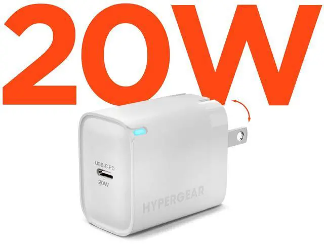 Main image of HyperGear 20W USB-C PD Wall Charger