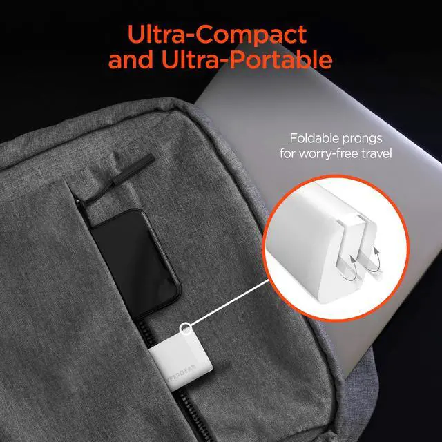 Alt view image 7 of 7 - HyperGear 20W USB-C PD Wall Charger