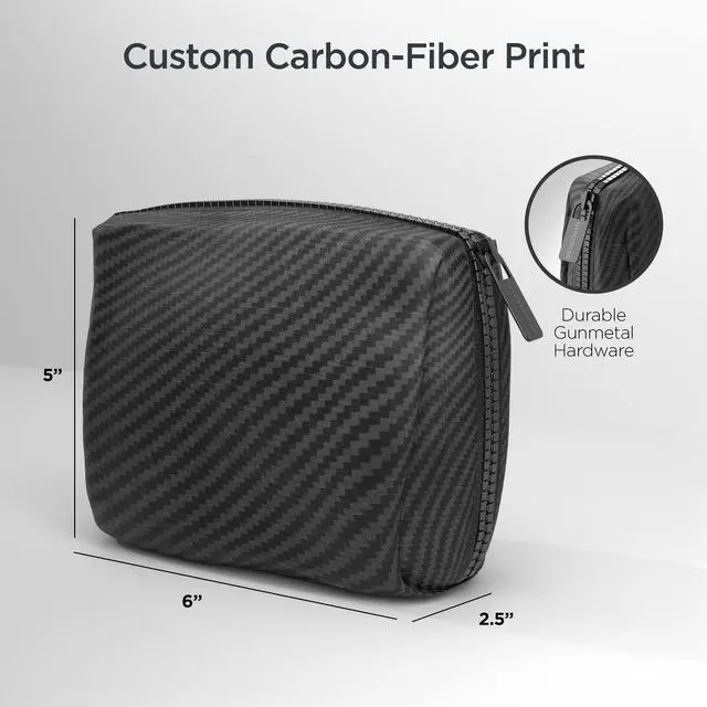 Alt view image 3 of 7 - HyperGear TECHcessories 30W USB-C PD Charging Kit with Travel Pouch Carbon Grey