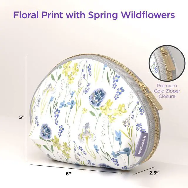 Alt view image 2 of 7 - HyperGear TECHcessories 30W USB-C PD Charging Kit with Travel Pouch Floral