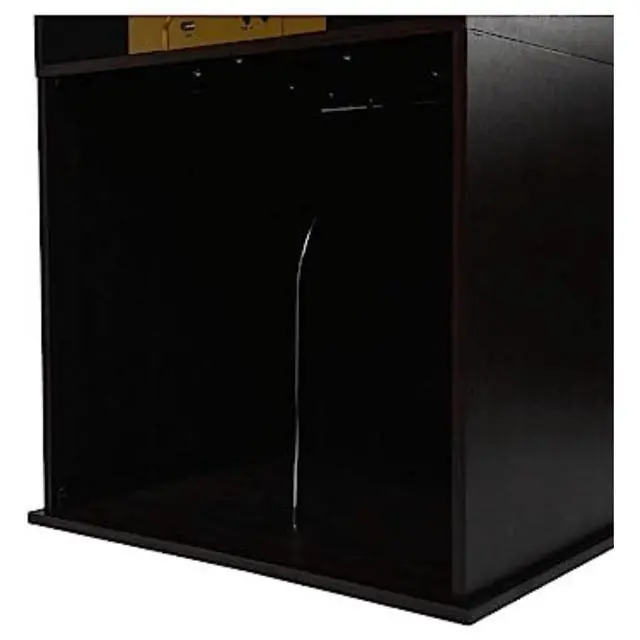 Alt view image 4 of 6 - Victor Boyleston 7-in-1 3-Speed Turntable Music Center Espresso - Refurbished